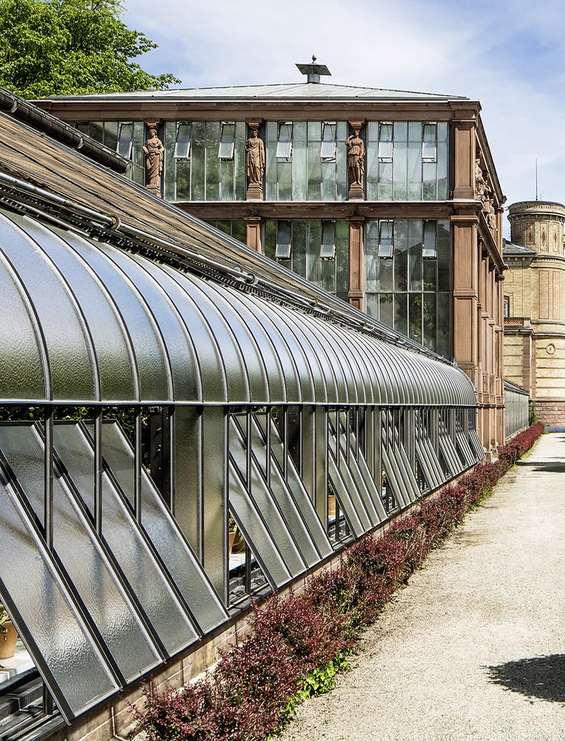 Sanierung Gewächshaus Botanischer Garten, Karlsruhe