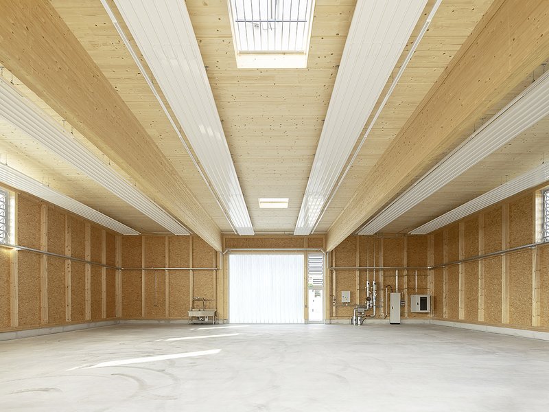 Halle VIII der Bundesanstalt f√ºr Wasserbau; Fertigstellung: 2017; Bauherr und Eigentuemer: Staatliches Hochbauamt Karlsruhe, Bundesbau Baden-W√ºrttemberg, D-76135 Karlsruhe, www.hba-karlsruhe.de; Architekt: Haug Schmidtler Architekten, D-76133 Karl