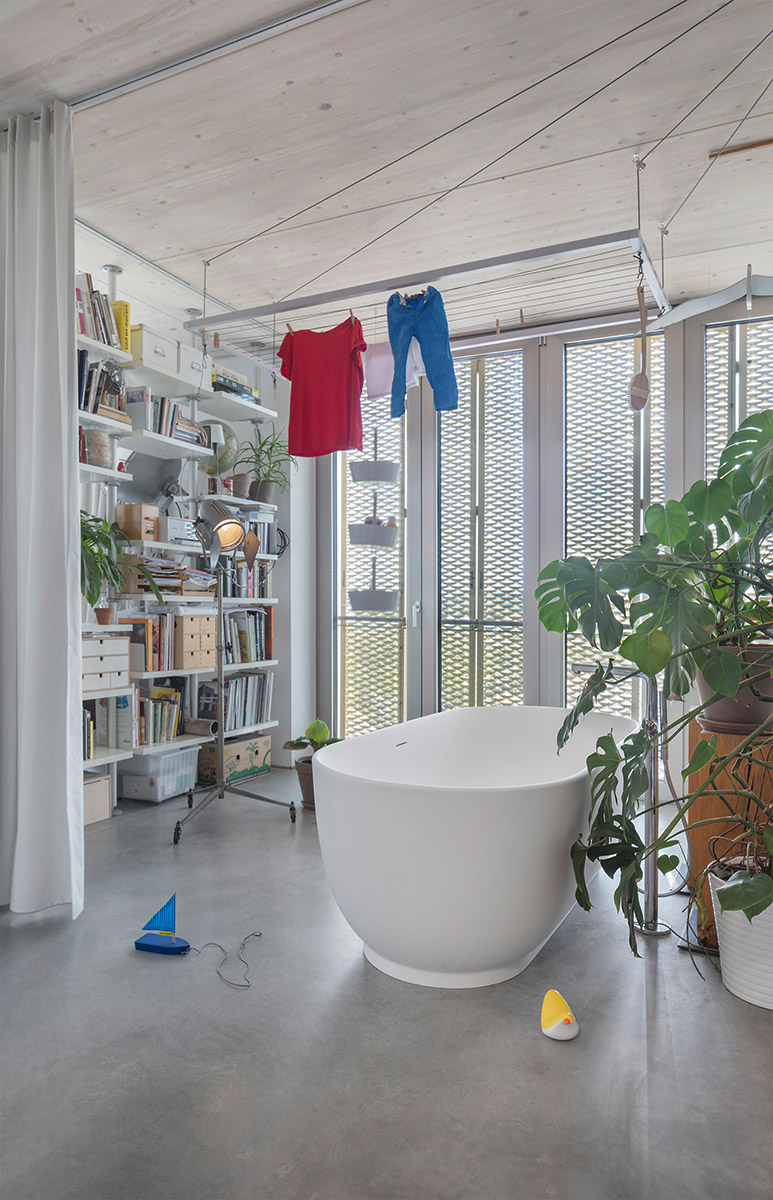 DEU, Berlin 06/2019, Motorlab Architekten, Wohnhaus Apollo 19, Heilbronn, Bildtechnik: Digital-KB