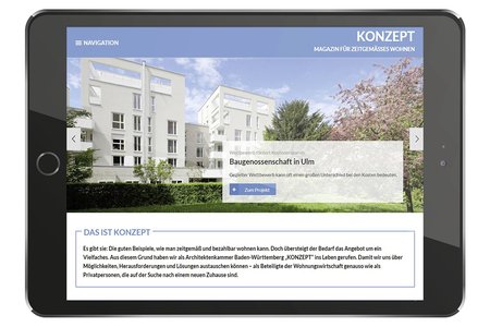 KONZEPT: Das Online-Magazin zum Wohnungsbau