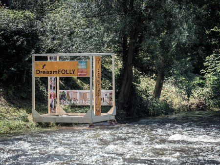 Verrückte Holzpavillons