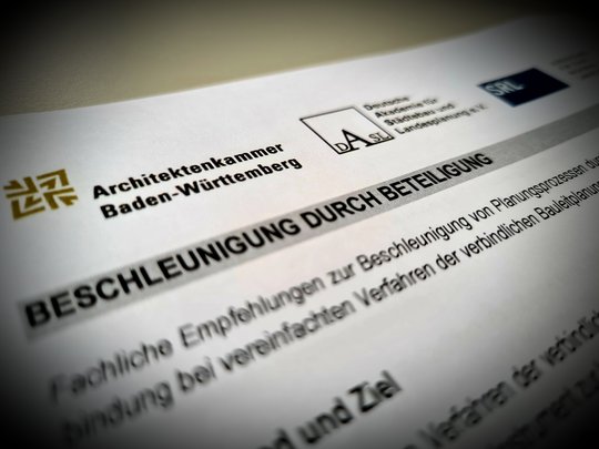 Beschleunigung durch Beteiligung 