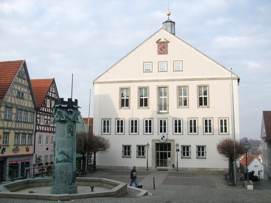 Für den Erhalt des Rathauses in Hechingen von Paul Schmitthenner