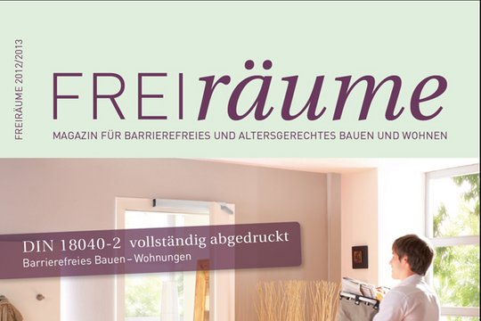 FREIräume - Jahresmagazin zum barrierefreien Bauen