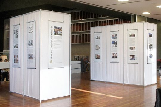 anbauen, umbauen, weiterbauen