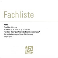 Wo Sie Ihre Planerin, Ihren Berater oder Sachverständigen finden