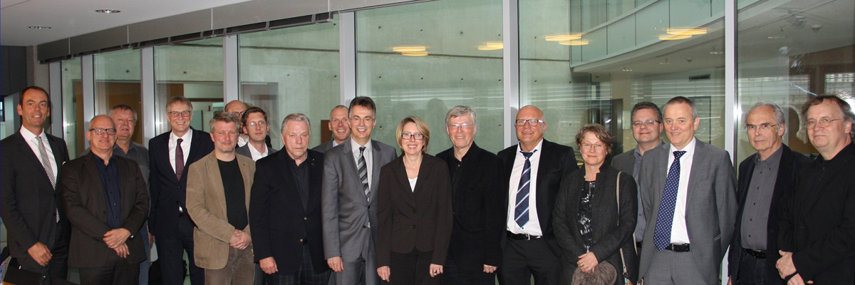 BKI-Beiratsvorsitz, -Geschäftsführung und -Gesellschafter im Haus der Architekten in Düsseldorf