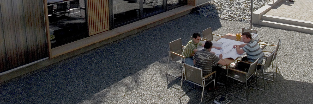 Anbau an Bürogebäude - Architekt: Werkgruppe 1, Gutach-Bleibach; faktorgruen landschaftarchitekten, Freiburg