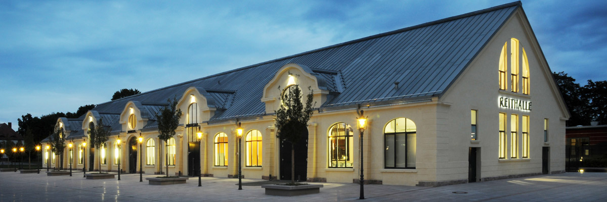 Sanierung und Umnutzung ehemalige Reithalle, Rastatt - Architekt: Adler + Retzbach, Karlsruhe; Foto: Jörg Schoppen