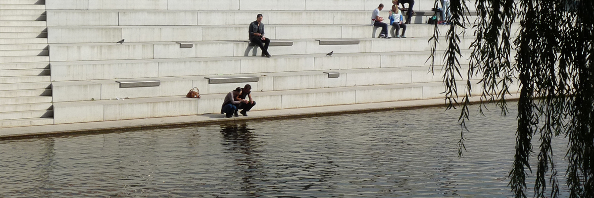 Freitreppe zur Murr in Backnang | Glück Landschaftsarchitekten, Stuttgart