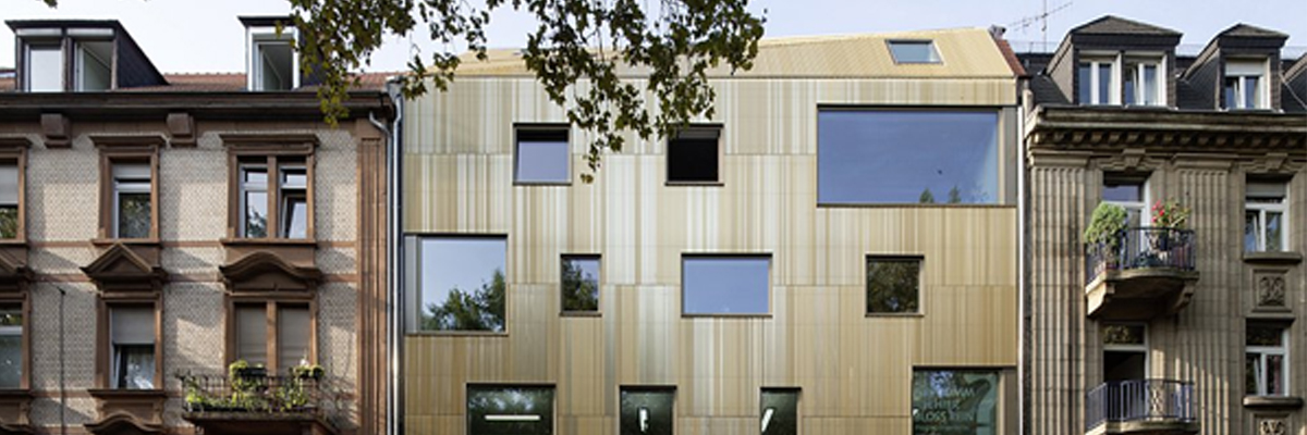 Baulücke Mannheim von Peter Bender Architekt BDA und MOTORLAB ARCHITEKTEN BDA, Mannheim; Foto: opm-Fotografie