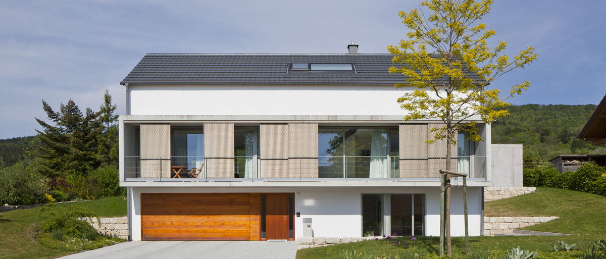 Prämiert beim Auszeichnungsverfahren Beispielhaftes Bauen: Wohnhaus in Spaichingen, Spaichingen; Architektin: Karin Nieß, Spaichingen;Foto: Wolf-Dieter Gericke