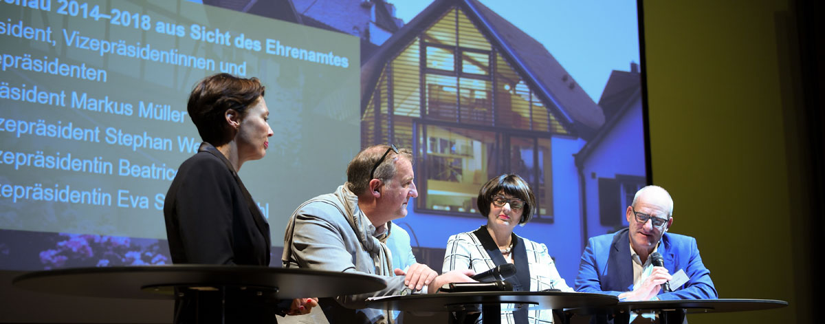 Beatrice Soltys, Markus Müller, Eva Schlechtendahl, Stephan Weber; Fotos: Felix Kästle