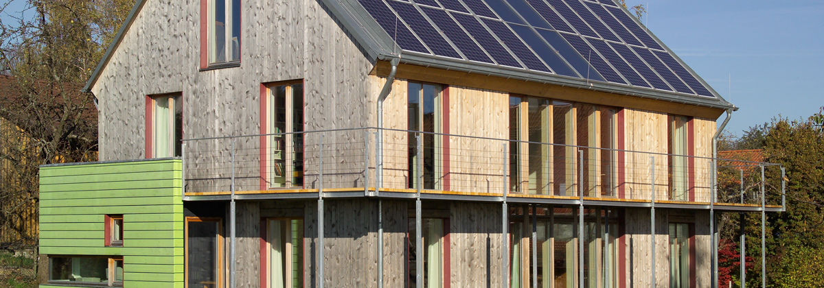 Einfamilienhaus im Erlenhof, Fichtenberg, Architekt: Volker Diederich, Kerstin Wörner-Diederich, Fichtenberg, Foto: Bernd Mehlau