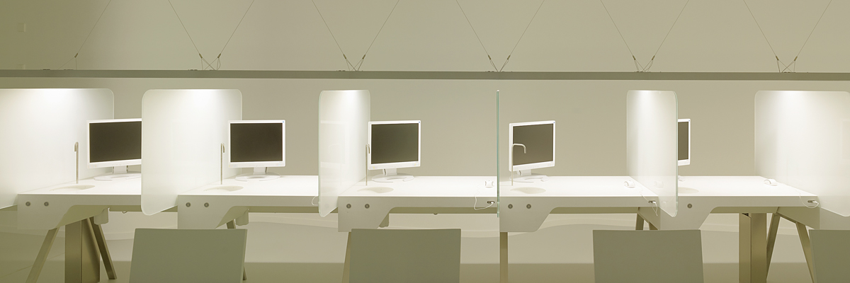 Prämiert beim Beispielhaften Bauen: Sensorikraum der Staatlichen Lehr- u. Versuchsanstalt für Wein- und Obstbau Weinsberg; Architekten: Müller Architekten, Heilbronn; Foto: Wolfram Janzer