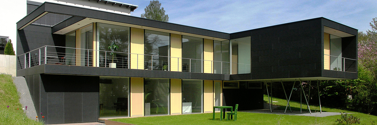 Prämiert beim Auszeichnungsverfahren Beispielhaftes Bauen: Einfamilienhaus; Architekten: Schneider | Architekten BDA, Sankt Georgen;Fotos: Thomas Riedel