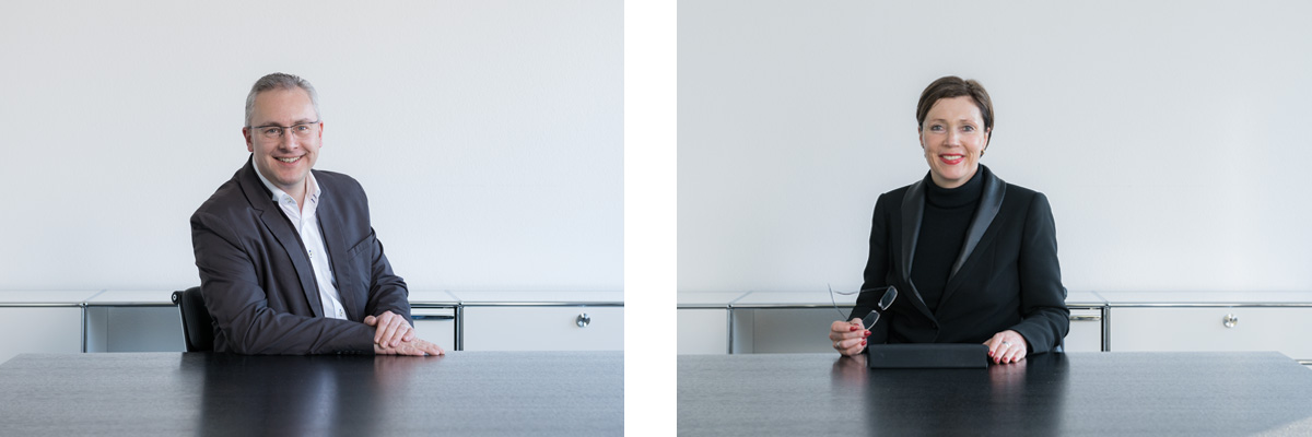 Thomas Schramm, Leiter der Baurechtsbehörde bei der Stadt Sinsheim und Beatrice Soltys, Baubürgermeisterinin Fellbach sprachen mit Carmen Mundorff, Foto: René Müller