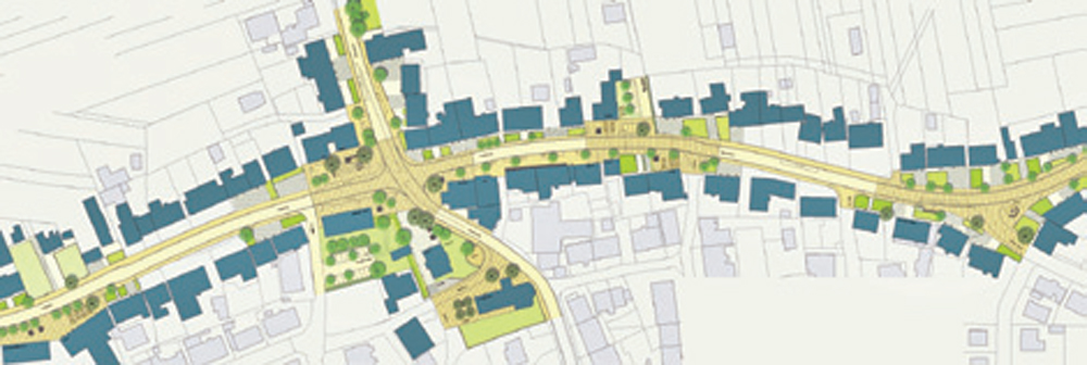 Abbilldung aus der Broschüre "Erfolgreich Stadt planen", : KRISCH PARTNER, Architekten Stadtplaner