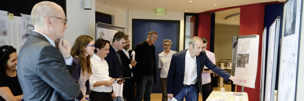 Die Jury bei der Arbeit