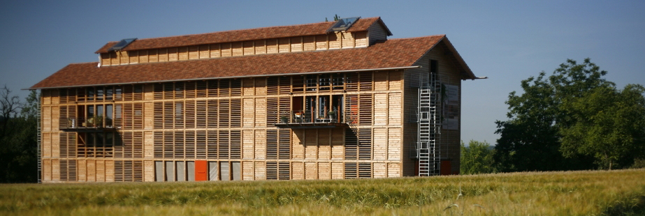 Eines der prämierten Objekte: die Tabakscheune in Neibsheim, Architekt: Florian Blümig, Foto: Florian Schuh